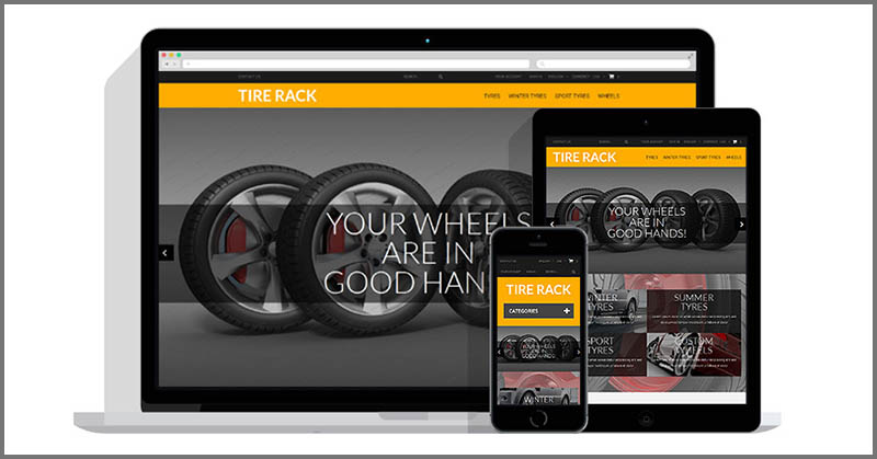  Wheels&Tires bezplatna tema PrestaShop