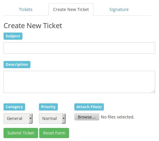 WordPress Support Ticket System 2