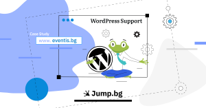 Оптимизация и по-бърз сайт за eventis.bg с WordPress Support от Jump.BG (Case Study)