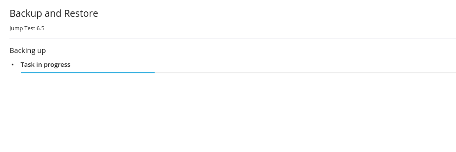 Изчакване на завършването на Backup процеса