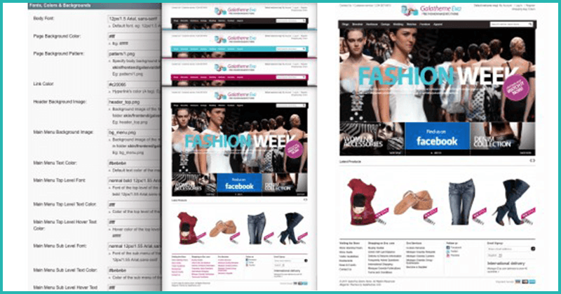 Gala Eva безплатна тема за Magento