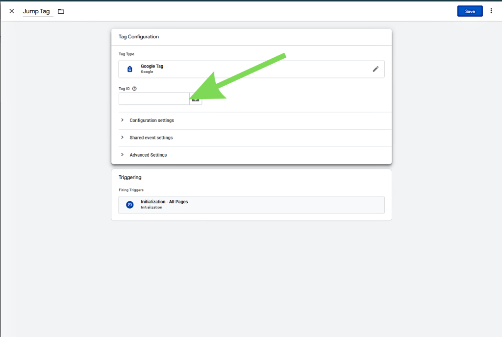 Въведете Вашия идентификатор за измерване