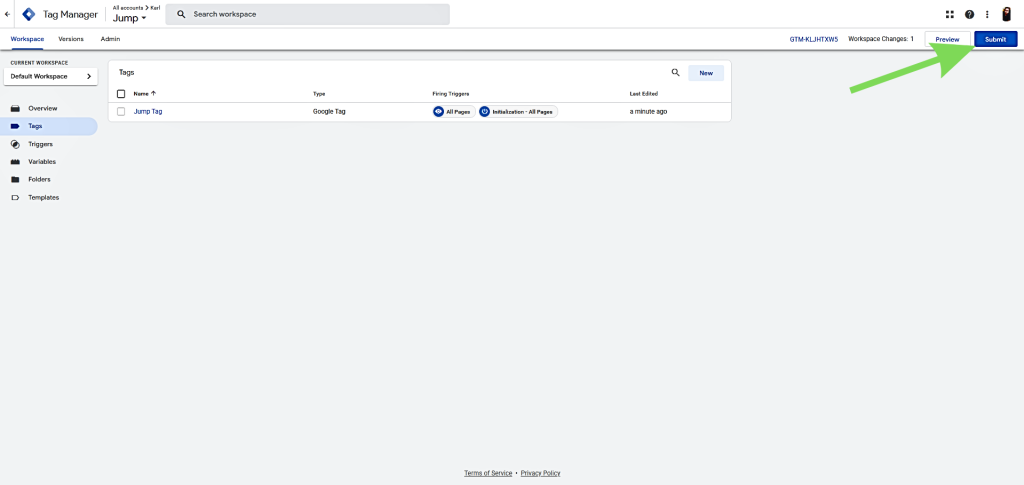 Запазете промените